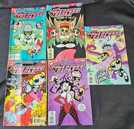 2000 DC Comics Cartoon Network The Powerpuff Girls conjunto de 24 - $150 (Tacoma)63439403348099124