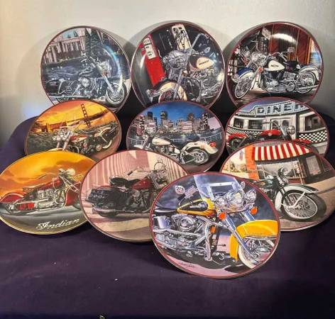 Harley-Davidson Limited Edition Porcelain Collector Plat