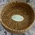 Glass Canister Jar 15"H BEACH GRASS COTTAGE Rattan Seashell Lid Decor 5 thumbnail