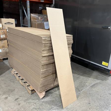 Hojas de cartón de 72-1/2" x 15", hojas corrugadas dobles - Cantidad - $180 (Xenia)63470296117251122