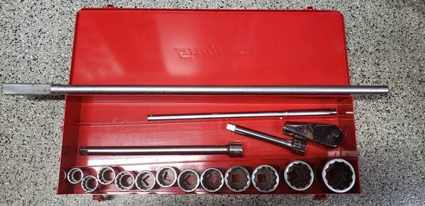 Snap-On 3/4" Drive 12-point Socket Set 1