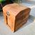 Large  Antique Vintage Wooden Storage Chest 1 thumbnail