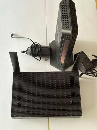 Gigabit Modem Router Package – Netgear CM1100 + Linksys AX1800 WiFi 6 1