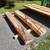 Rough-sawn Rustic Fireplace Mantel White Pine 3 thumbnail