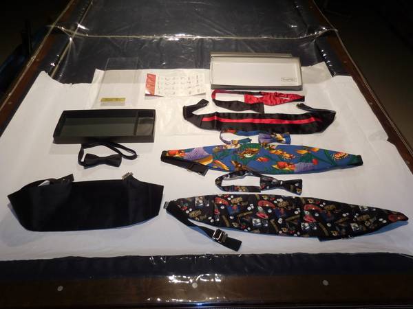 Variety of Gently Used Vintage Bow Tie and Cummerbund Sets (4 Sets) - $15 (Bothell)63470797668483120
