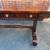20th Century Regency Style Cross Banded Mahogany Sofa.Console Table. Hekman Furn 23 thumbnail