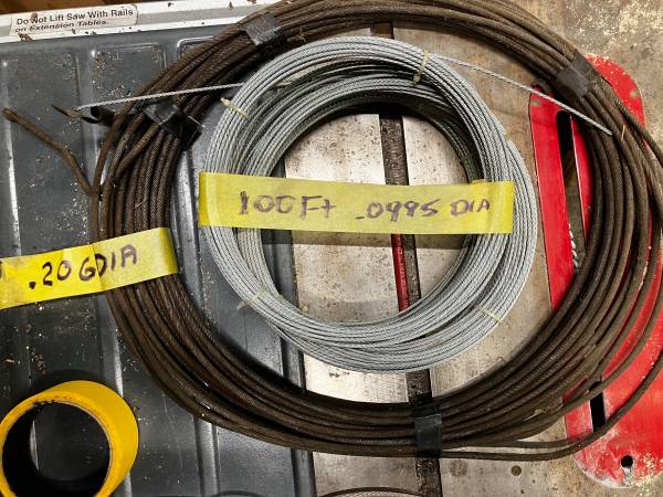 CABLE FOR GARAGE DOORS AND WHATEVER 1