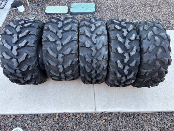 Almost new UTV tires 1