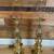 Vintage Mid Century Chinese Brass Gold Pair Of Lamps Lamp 1 thumbnail