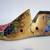 Antique Wooden Shoe Last – Tole Painted 1 thumbnail