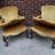Antique eagle leg gold velvet arm chairs- no smoke no pets 21 thumbnail
