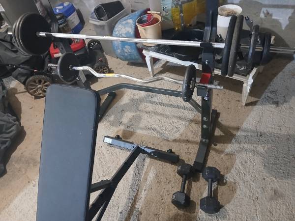 Weights and Bench 1