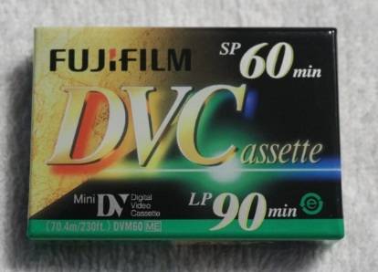 Fujifilm miniDV cassettes 1