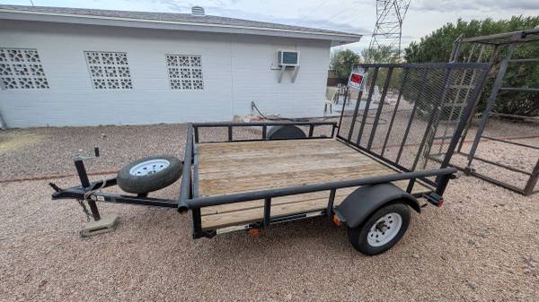 Trailer cargo, utility, 6 ft by 8 ft 1
