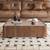 Williston Forge Forge Modern Industrial Walnut Square Coffee Table 5 thumbnail