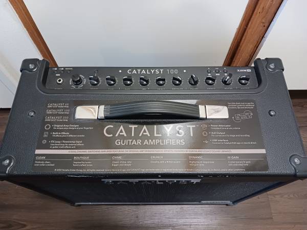 Line6 Catalyst 100 guitar amplifier 1