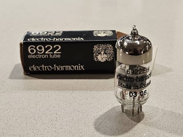 Electro-Harmonix 6922 EH Vacuum Tube - Single 1