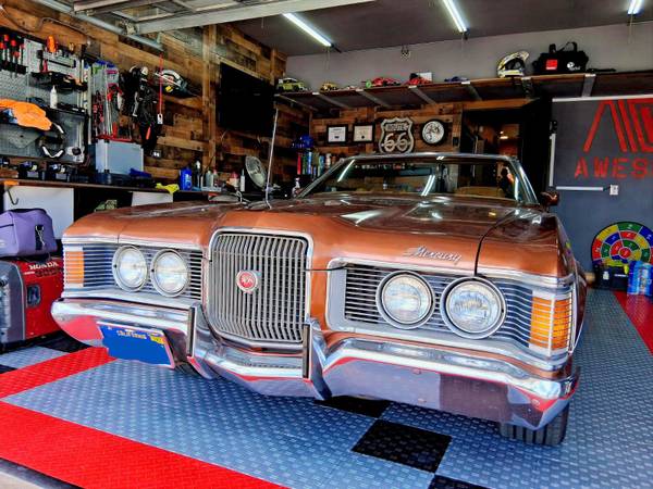 1972 Mercury cougar XR7 convertible - $17,500 (San Diego)63618392711939124