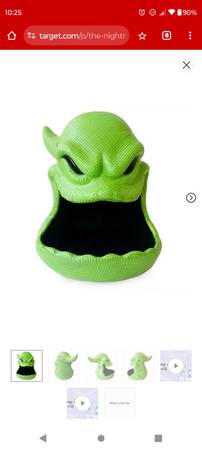 Oogie Boogie Target Candy Bowl Nightmare Before Christmas 1