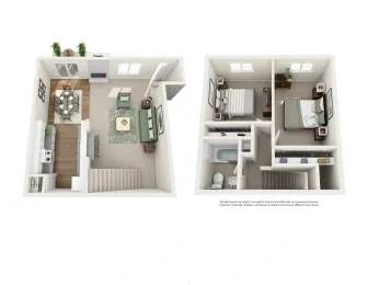 $1,503 / 2br - 809ft2 - Rental Furniture Available From CORT, Ceiling fan, Fireplace (Gresham)63867269202691121