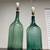 Antique French Demijohn Lady Jane Carboy hand blown glass bottle lamps 23 thumbnail