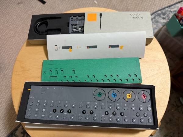 Teenage Engineering OP-Z and OPLab Module 1