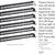 NEW 6 Pieces 14 Inch LED Bar Bulk Automotive Signal Row LED Bar 36w 36 8 thumbnail