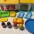 Romper Room WEEBLES Cottage with Furniture, car, pool and four Weebles 2 thumbnail