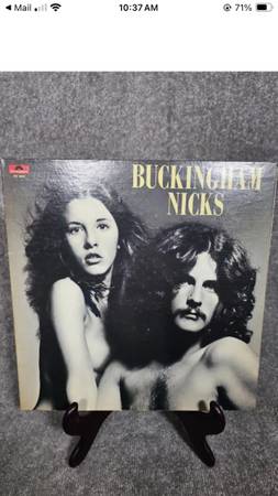 BUCKINGHAM/NICKS VINYL RECORD ALBUM 😲 1973 * 1