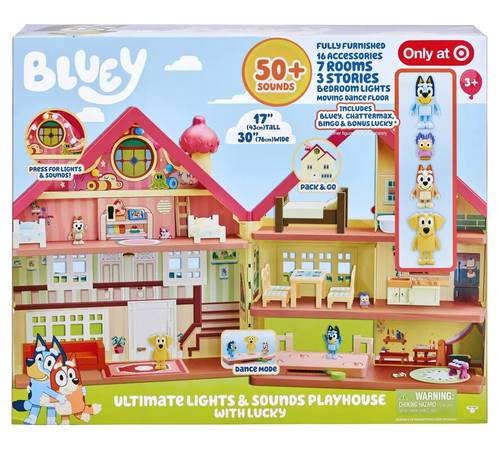 Bluey Ultimate Lights and Sounds Toy Playhouse Bingo Lucky Bingo Chatt - $70 (Tacoma)63471373935745120