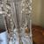 Antique Tall Cut Crystal Elegant Victorian Table Lamp with Long Prisms 3 thumbnail