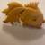 Antique Hand Carved Fantail Fish Brooche 2 thumbnail