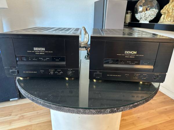 Denon mono block power amp Model : POA-6600 ( Pair) 1