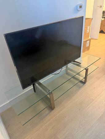 Glass TV stand 1