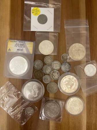OLD American ETC Silver Coins 1