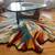 Handmade Irregular Shape Wool Area Rug 5 thumbnail
