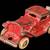 SELDOM SEEN ORIGINAL, 1930's CAST IRON MODEL A COUPE WITH RUMBLE SEAT 1 thumbnail