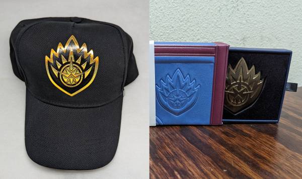 Brand New Marvel Guardians Of The Galaxy 3 Baseball Cap/Badge Pin 1