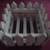 White Picket Fence Planter Basket 3 thumbnail