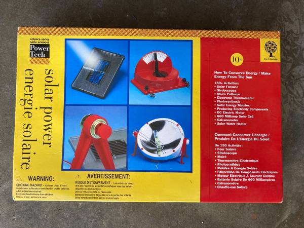 Power Tech - Solar Power Energy Kit (ages 10+) 1