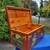 Beautiful Handmade and Hand Painted blanket chest, solid pine 20th cen 10 thumbnail