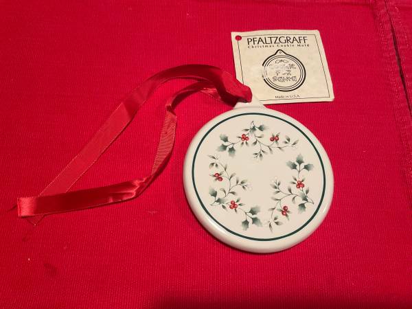 PFALTZGRAFF Winterberry COOKIE FOR SANTA Mold - Brand New 1