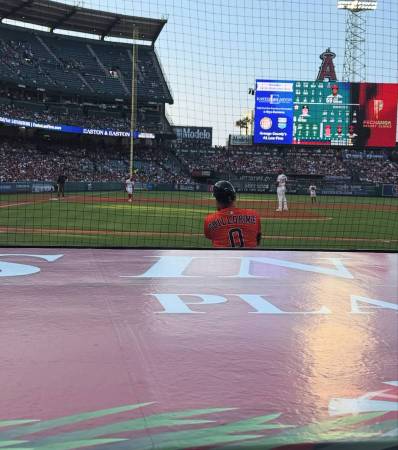 SCAM SCAM RIPPED OFF Angels vs White Sox tix **behind dugout** 8/2 - $ 1