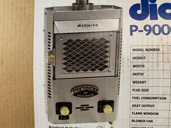 New Dickinson P-9000 & accessories Heater 1