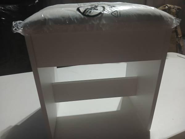 New Dressing Table Stool Soft Padded Cushion H 18"× D 11.52"× W 15.52" 1