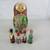 Vintage Russian Christmas Matryoshka Doll with 4 Ornaments Inside 1 thumbnail