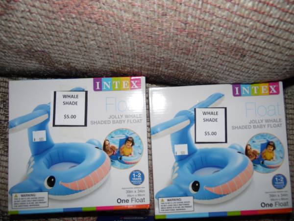 Intex Brand Baby Whale Shade Float --New in Box-Half Price-- 1