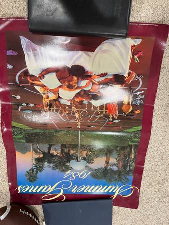 Original Vintage Summer Games 1984 Poster 1