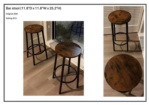 Barstools 1