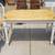 Vintage Solid Maple Farmhouse Table and Four Chairs 1 thumbnail